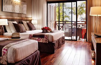 La chambre Guétali, ILOHA Seaview Hotel 3*, île de la Réunion