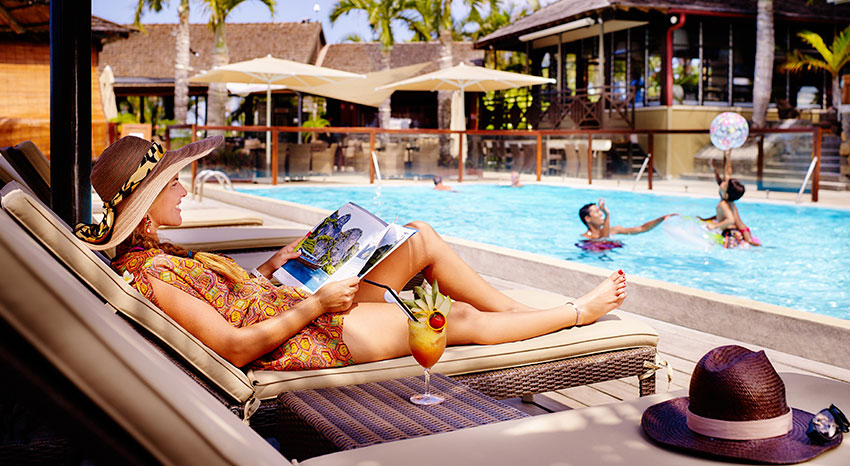 La piscine, ILOHA Seaview Hotel 3*, île de la Réunion