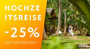 Angebot für Hochzeitsreise