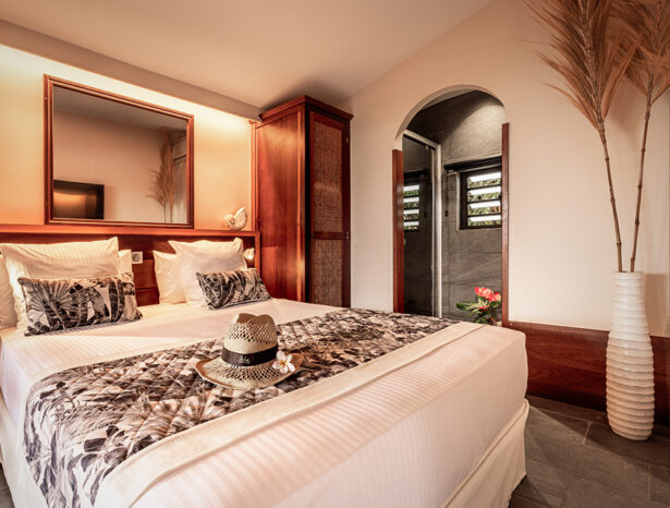 Vue d'une chambre du Bungalow Famille