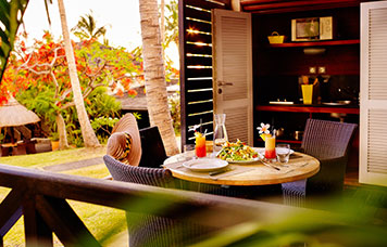 Terrace of the Kitchenette bungalow